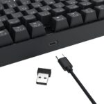 Teclado Gamer Redragon Kumara Elite Rainbow Switch Marrom TKL Tri-Mode USB-C/2.4GHz/Bluetooth - K552-KRS - Imagem 7