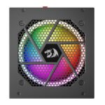 Fonte Gamer Redragon 650W ATX RGB Full Modular 80 Plus Gold Cabos Flat Preto - GC-PS013-1 - Imagem 2
