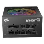 Fonte Gamer Redragon 650W ATX RGB Full Modular 80 Plus Gold Cabos Flat Preto - GC-PS013-1 - Imagem 7