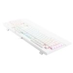 Teclado Óptico Gamer Redragon Brahma Pro RGB Switch Azul USB Branco - K586W - Imagem 4
