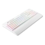 Teclado Óptico Gamer Redragon Brahma Pro RGB Switch Azul USB Branco - K586W - Imagem 6
