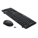 Kit Teclado e Mouse Office Redragon Membrana S/Fio USB 2.4GHz Full Size 4000DPI Preto - BS-7367-B - Imagem 7