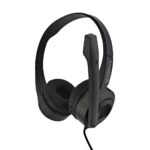 Headset Office Fortrek USB Com Microfone Preto - HBS102
