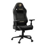 Cadeira Gamer Cougar Explore Royal Até 120Kg Reclinavel Apoio De Braço 3D Preto Veludo e Courino - CGR-EPF-ROB