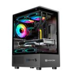 Gabinete Gamer Hayom GB1789 S/Fan S/Fonte Micro-ATX Preto - GB1789