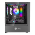 Gabinete Gamer Kalkan Vesir S/Fan Micro-ATX Vidro Temperado Duplo USB 3.0 Preto - KLK00083 - Imagem 2