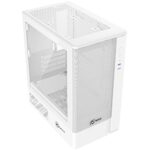 Gabinete Gamer Kalkan Avalon Pro V2 Micro ATX Mesh S/Fan USB 3.0 Branco - KLK00075 - Imagem 2
