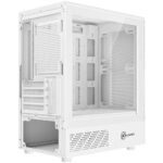 Gabinete Gamer Kalkan Avalon Pro V2 Micro ATX Mesh S/Fan USB 3.0 Branco - KLK00075 - Imagem 8