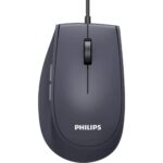 Mouse Philips SPK7327 USB 1200DPI 5 Botões Óptico Preto - SPK7327 - Imagem 2
