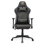 Cadeira Gamer Cougar Armor One V2 Gold Ajustável Couro PVC Até 120KG Preto e Dourado - CGR-AO2-GLB - Imagem 8