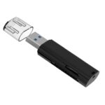 Leitor De Cartão SD e TF Hiksemi ST3 USB 3.0 5Gbps Preto - HS-HUB-ST3-DP - Imagem 3