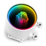 Water Cooler Hayom FC1318 Rainbow 240mm Intel/AMD Branco - FC1318 - Imagem 3