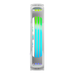 Cooler Fan Clanm Snow Eurus ARGB 120mm Branco - Imagem 4