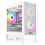 Gabinete Gamer Kalkan Avalon Pro V2 Micro ATX Mesh S/Fan USB 3.0 Branco - KLK00075