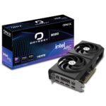 Placa De Vídeo Onix Odyssey Intel Arc B580 GDDR6 12GB Dual Fan C/Backplate Preto