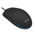 Mouse Gamer Philips Momentum G304 RGB 7200DPI 6 Botões Preto - SPK9304