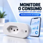 Smart Tomada MM 16A 3860W 2,4GHz 3 Pinos Branco - MM-ZNCZ - Imagem 3