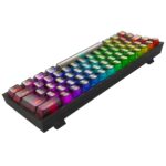 Teclado Mecânico Redragon Fizz RGB Clear Black 60% Switch Crystal - K617CTB-RGB - Imagem 4