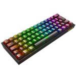 Teclado Mecânico Redragon Fizz RGB Clear Black 60% Switch Crystal - K617CTB-RGB - Imagem 6