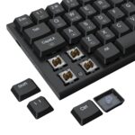 Teclado Mecânico Gamer Redragon Anivia Pro RGB 60% Switch Marrom Low Profile Preto - K614RGB-PRO - Imagem 6