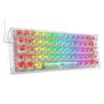 Teclado Gamer Redragon Fizz Crystal RGB Switch Crystal Linear - K617CT - Imagem 2