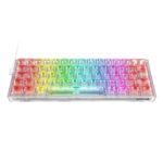 Teclado Gamer Redragon Fizz Crystal RGB Switch Crystal Linear - K617CT - Imagem 5
