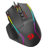Mouse Gamer Redragon Swain RGB V2 PAW3395 26000DPI 9 Botões Preto - M915-RGB V2 - Imagem 3