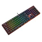 Teclado Óptico Redragon Infernal Dragon Viserion V2 RGB Switch Marrom - ID582 V2 - Imagem 5