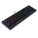 Teclado Óptico Gamer Redragon Surara Pro V2 RGB Full Size ABNT2 Switch Marrom - K582RGB-PRO V2 - Imagem 6
