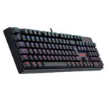 Teclado Óptico Gamer Redragon Surara Pro V2 RGB Full Size ABNT2 Switch Marrom - K582RGB-PRO V2 - Imagem 7