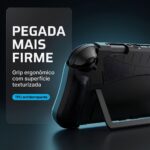 Capa Protetora para Nintendo Switch 2 Antiderrapante Compatível com Dock - Imagem 3