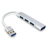 HUB Adaptador USB 4 Portas 1 USB 3.0 e 3 USB 2.0 - MM-USB4-U