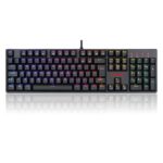 Teclado Óptico Gamer Redragon Surara Pro V2 RGB Full Size ABNT2 Switch Marrom - K582RGB-PRO V2