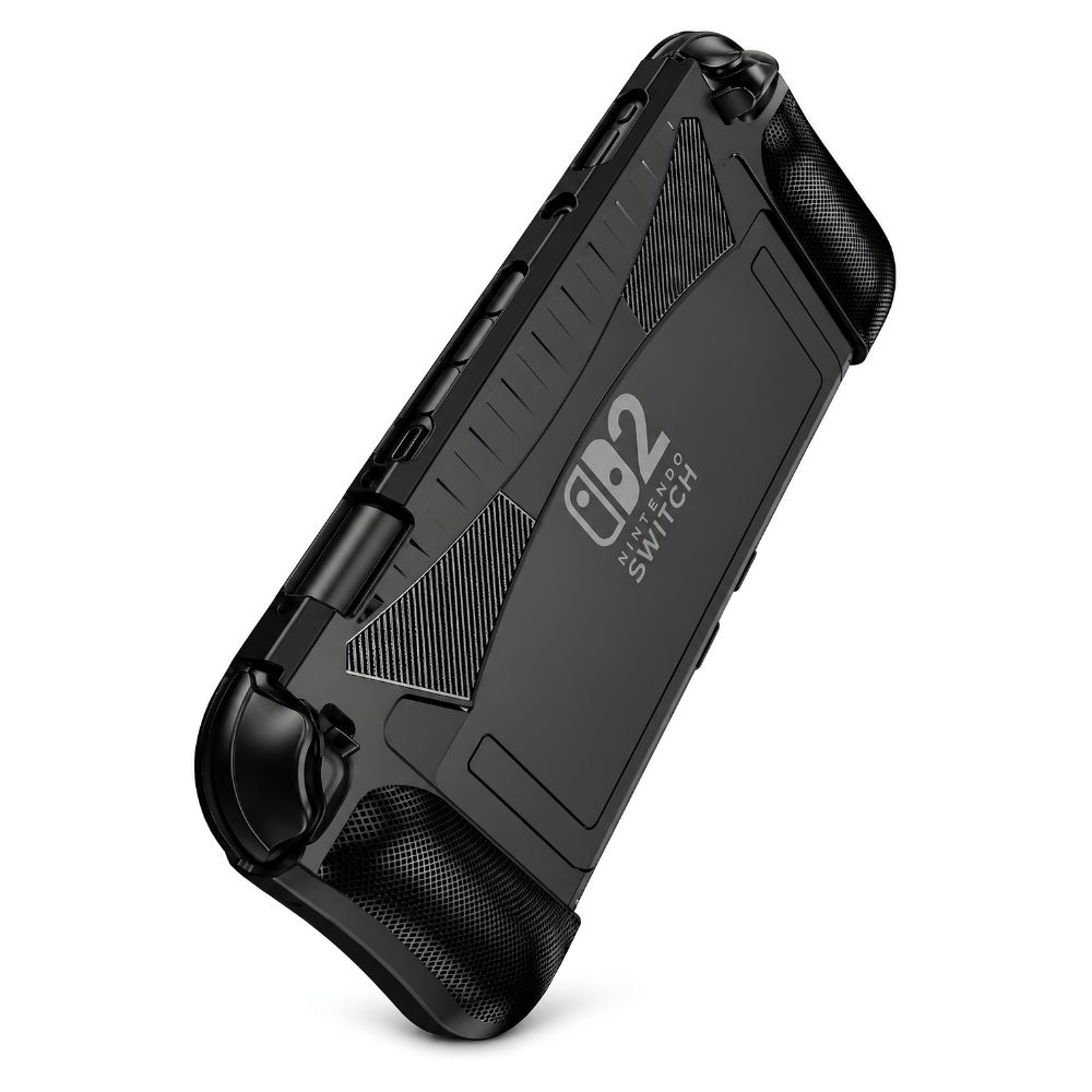 902d859ef8f232a73625cf61a4f19b4e.jpg Capa Protetora para Nintendo Switch 2 Antiderrapante Compatível com Dock - Imagem 1