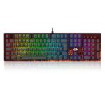 Teclado Óptico Redragon Infernal Dragon Viserion V2 RGB Switch Marrom - ID582 V2
